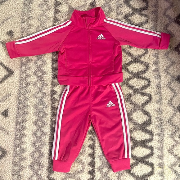 adidas Other - Baby Girl's 2-Piece Track Jacket & Jogger Set